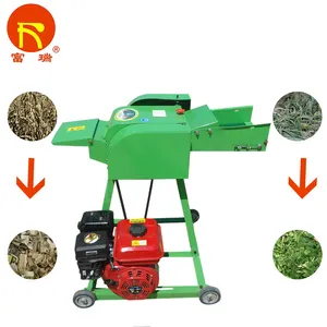 Agriculture Cattle Feed Grass Crusher / Straw Bale Hammer Mill / Hay Bale Grinder Chaff Cutter Machine