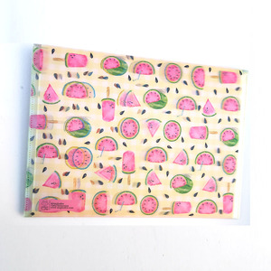 Zebulun Hot 3D Dạng Thấu Kính A4 Snowman Trang Trí Biểu Tượng Tùy Chỉnh Túi Nhựa Thư Mục Tập Tin - Product Image 4