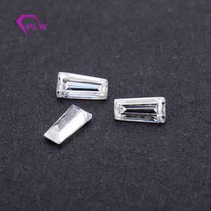 Baguette moissanite 6*5*3 millimetri GH colore trapezio cut moissanite per anello di fidanzamento - Product Image 3