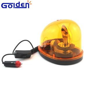 12 volt ámbar halógeno giratorio <span class=keywords><strong>Caracol</strong></span> faro con base magnética - Product Image 1