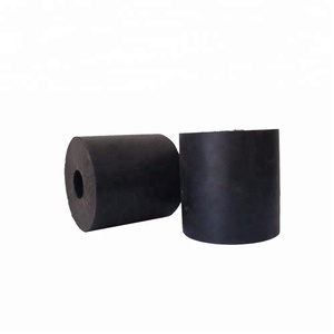 High performance cylinder rubber shock absorber damper