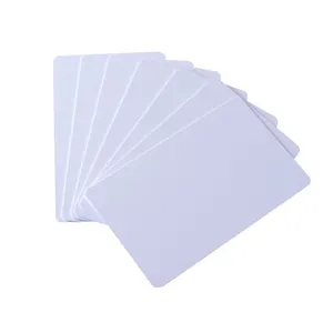 Customized 125KHz Contactless Standard Plain TK4100 PVC Plastic Card Blank RFID Card