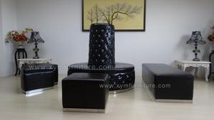 Canapé en <span class=keywords><strong>cuir</strong></span> moderne <span class=keywords><strong>demi</strong></span>-<span class=keywords><strong>lune</strong></span>, robuste, vente en gros, réduction 2017 - Product Image 4