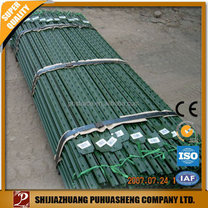 Mỹ loại màu xanh lá cây sơn 6.5ft <span class=keywords><strong>t</strong></span> trụ cộ<span class=keywords><strong>t</strong></span> kim loại <span class=keywords><strong>t</strong></span> bài hàng rào bài - Product Image 6
