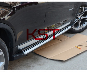 Pedane Laterali Stile OEM Barre Sottoporta Accessori per <span class=keywords><strong>BMW</strong></span> X3 <span class=keywords><strong>X4</strong></span> F25 F26 - Product Image 4