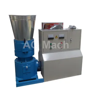 Advanced technology pelletizer machine animal feed and single phase animal feed machine