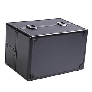 Aluminum <strong>Makeup</strong> Train Case Large 6 Tray Professional Cosmetic <strong>Makeup</strong> <strong>Box</strong> - Product Image 6