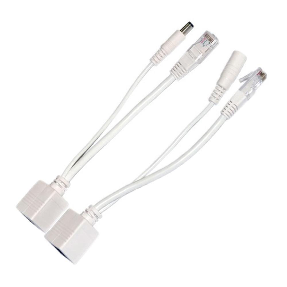 Пассивный POE Разветвитель RJ45, 24 В, 48 В, 12 В, кабель для точки доступа IP-камеры, IP-телефона