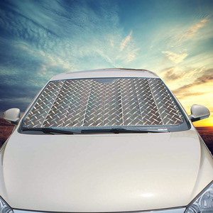 Hot Bán Có Thể Gập Lại Glitter Ráp Cửa Sổ Phía Trước Laser <span class=keywords><strong>Sun</strong></span> <span class=keywords><strong>Shade</strong></span> Cho Xe - Product Image 4