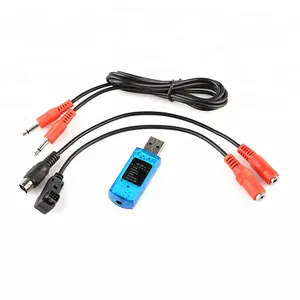 8 in 1 FPV Racer Flight Simulator Dongle Cable for XTR5 FMS G4 Phoenix RC 5.0