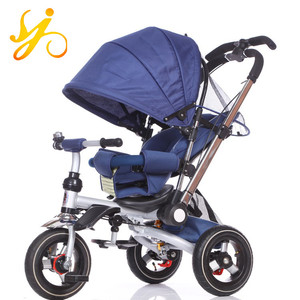Mejor calidad padres empuje bebé caminando triciclo/niños moto triciclo 4 en 1/Marco de hierro triciclo para niños 1-6 años - Product Image 4
