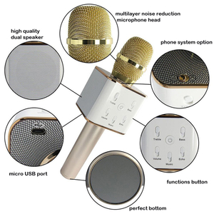 Portable Lecteur Karaoké KTV avec Sans Fil Bluetooth Haut-parleurs pour Jouer de La Musique et le chant À Tout Moment - Product Image 2