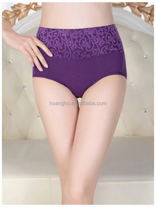 Algodón de cintura alta mujer bragas, ropa interior de la señora, algodón egipcio ropa interior - Product Image 5