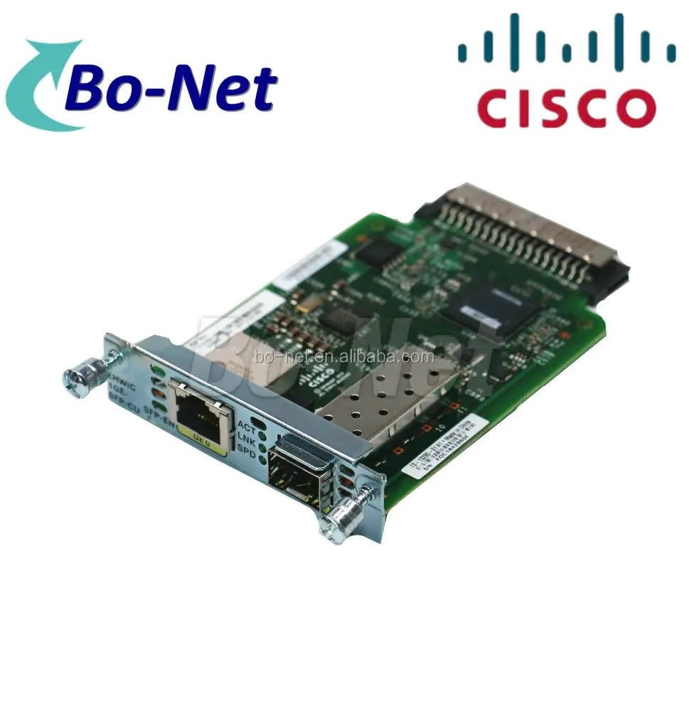 EHWIC-1GE-SFP-CU Cisco 1900 2900 3900 Router Cisco EHWIC WAN Carta