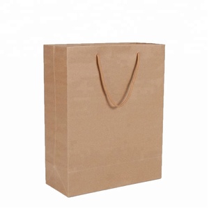 Sinh thái thân thiện Kraft chất liệu không mang nhãn hiệu số lượng lớn túi bao bì cho giày may - Product Image 6