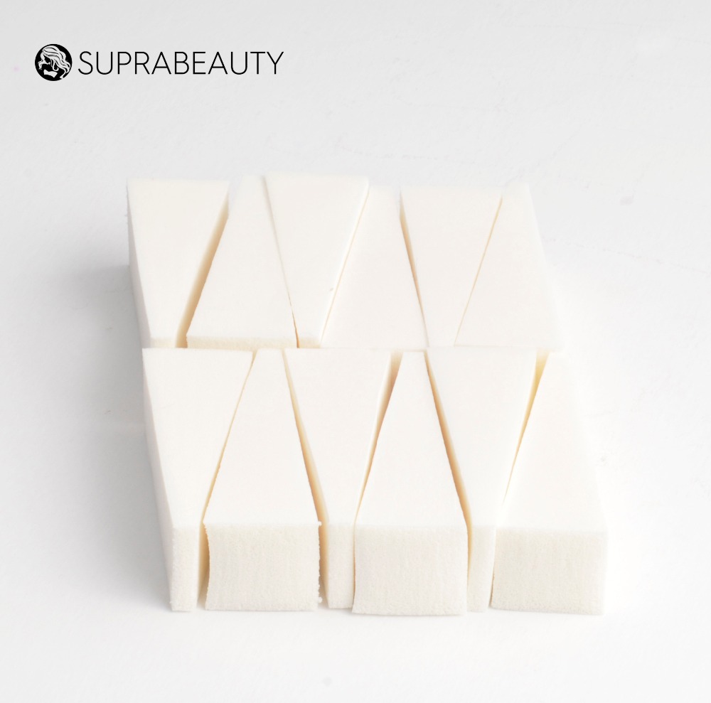 12 шт. латекса макияж Губка Индивидуальные цвет косметический клинья оптом