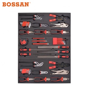 480 חתיכות Bossan 7-מגירות למעלה ולמטה כלי עגלת עגלה עם 4-מגירות ארון בתוך - Product Image 3