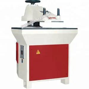 Braccio oscillante idraulico clicker presse calzature in pelle clicker punch press machine pantofola suola taglio manuale