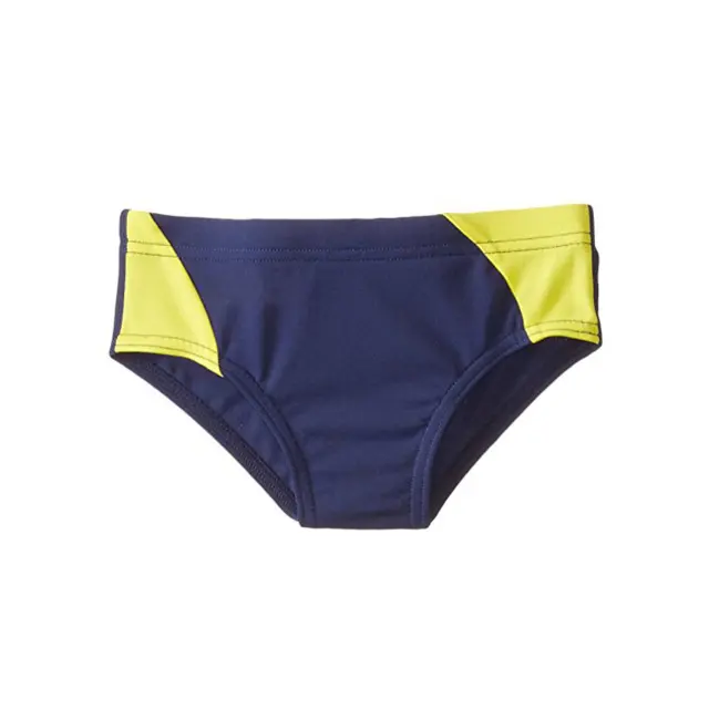 custom printed lycra polyester swim briefs men