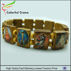 Exportación Alibaba joyería santo católico pulseras - Product Image 2