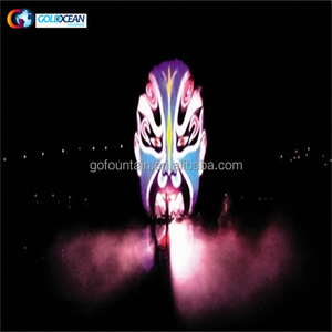 Pantalla <span class=keywords><strong>de</strong></span> agua película con cara divertida para fuente <span class=keywords><strong>de</strong></span> agua espectáculo y luces LED - Product Image 5