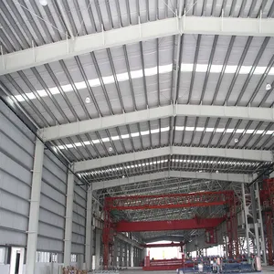 Prefabricated steel warehouse large span steel space frame structure warehouse