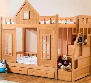 Sicuro Pratico Uso Domestico Alla Moda Moderna Per Bambini Letto A Castello