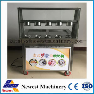 Ice cream cone wafer làm máy, duy nhất pan cán chiên máy máy làm kem giá, pan fry ice cream rolls máy - Product Image 3