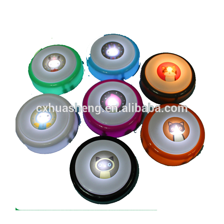 Прикроватные сенсорные лампы рекламные подарок пластик pсветодио дный AT светодиодный сенсорный свет для детей