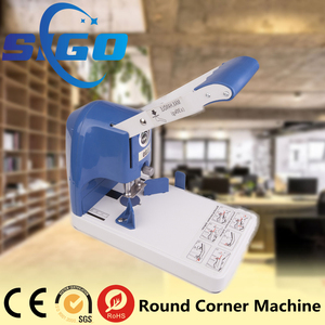 Aucune QUANTITÉ MINIMALE DE COMMANDE SG-L30/L30 + Manuel Coupeur De Coin Rond Avec Facultatif Perforateur Machine 2 EN 1