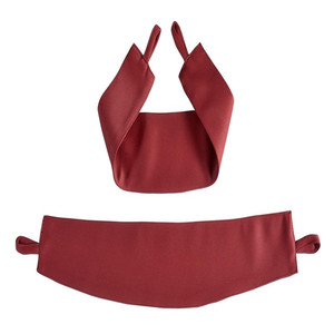 Tende Oscuranti Isolanti a <span class=keywords><strong>2</strong></span> Pannelli Colore Rosso Resistenti al Sole per Soggiorno e Camera da Letto - Product Image 6