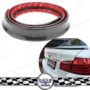 Tuning trunk lip spoiler, 1.38 m spoiler de techo/capó/hatch puerta - Product Image 3