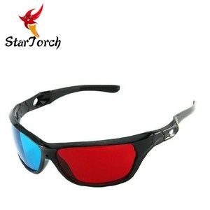 Regalo del Partido de Color universal <span class=keywords><strong>3D</strong></span> plástico azul rojo <span class=keywords><strong>3D</strong></span> <span class=keywords><strong>gafas</strong></span> <span class=keywords><strong>anaglifo</strong></span> <span class=keywords><strong>3D</strong></span> <span class=keywords><strong>gafas</strong></span> - Product Image 1