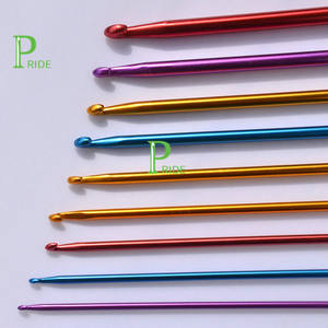 Juego de Agujas de <span class=keywords><strong>Ganchillo</strong></span> Afgano <span class=keywords><strong>Tunecino</strong></span> de Alta Calidad, Agujas de Tejer de Aluminio de 2 mm a 8 mm, Venta de Fábrica - Product Image 5