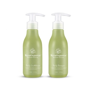 OEM Meilleur ensemble 2-en-1 formule organique à base de plantes kératine protéine shampooing et après-shampooing en profondeur nourrissant soin des cheveux pour les cheveux noirs - Product Image 2