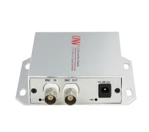 10/100M EOC Ethernet over coax converter with 1x BNC Port and POE