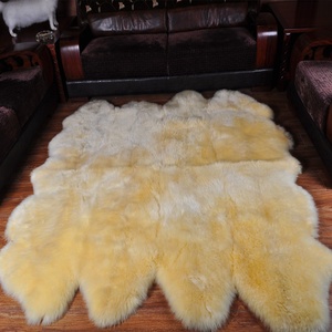 China Factory Wholesale Quarto Sixto Octo 4ft X 6ft 6ft X 6ft 6ft X 7.5ft Genuine Sheepskin Rug Real Sheepskin <strong>Fur</strong> <strong>Blanket</strong> - Product Image 5