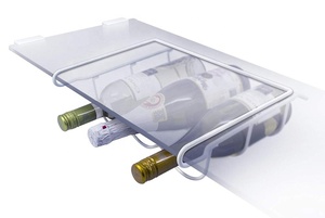 <span class=keywords><strong>Universal</strong></span> de vino Rack sobre <span class=keywords><strong>nevera</strong></span> bajo estante titular de la botella - Product Image 5