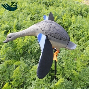 Leurre de chasse en plastique télécommandé pour canards et oies en matériau PE durable