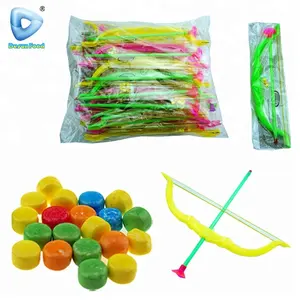 Hot Selling Shooting Game Kleine Pijl En Boog Plastic Groothandel Speelgoed Snoep