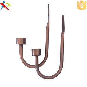 Leaf Finial ผ้าม่าน Holdback Hooks Drapery Tieback ผู้ถือพู่ - Product Image 4