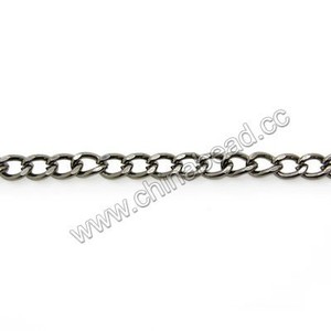 Dernière bracelet chaîne de la main pour les hommes, de fer de la chaîne <span class=keywords><strong>gourmette</strong></span> pour faire des bijoux - Product Image 3