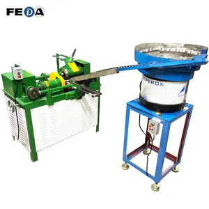 FD-XY1 FEDA Automatic Thread Rolling Machines Lamp Cap Screw Making Machine Lamp Holder Thread Rolling Machine For E27 Lamp Caps