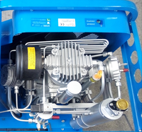 Compresseurs d'air électriques à trois étages 30MPA 3400psi pour la lutte contre l'incendie SCBA