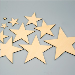 Assortissement d'éventails en <span class=keywords><strong>bois</strong></span> à faire soi-même, étoiles en <span class=keywords><strong>bois</strong></span> non finis, prêt à peinture ou à <span class=keywords><strong>dessin</strong></span>, artisanat - Product Image 1