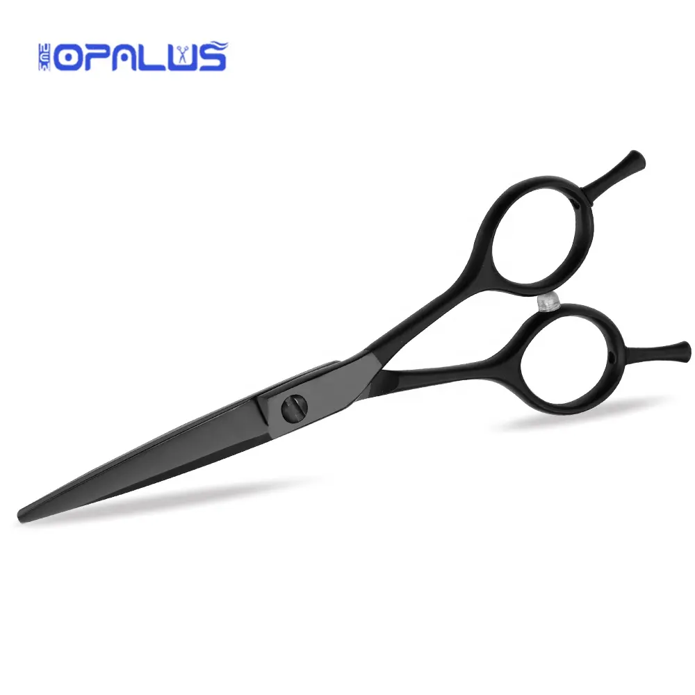 Newest black titanium coated japan VG10 hairdressing scissors classic symmetrical handle design hair cutting scissors MC312
