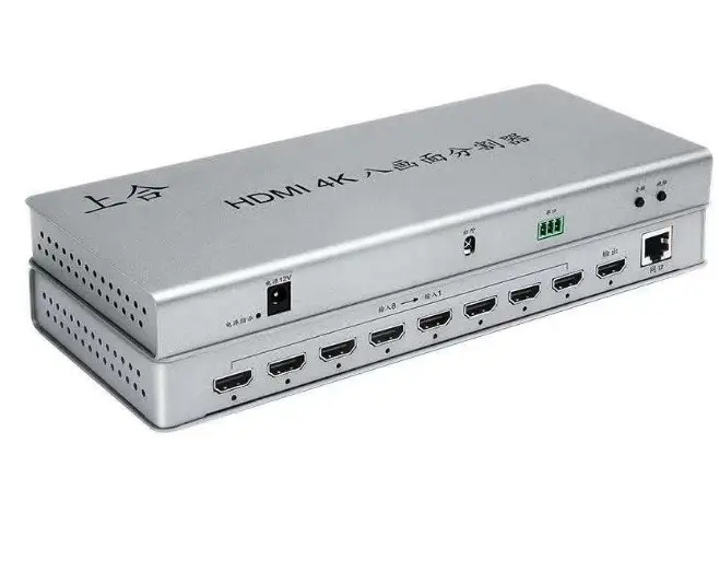 Penjualan Laris 8X1 HDMI Multi-Viewer 8 Input 1 Output HDMI Switcher Mendukung 4K,3D Hdmi Multiviewer