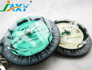 Prix pas cher musulmane prière de compass, Islamique porte-clés <span class=keywords><strong>boussole</strong></span>, En plastique qibla compass finder - Product Image 1
