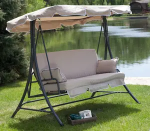 Cadeiras de balanço dobro personalizadas de alta qualidade do hotel exterior do jardim