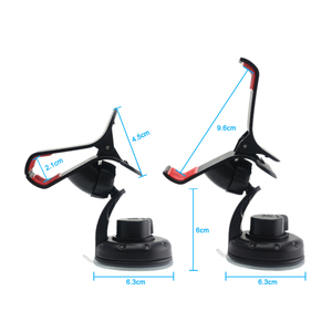 <span class=keywords><strong>Support</strong></span> de téléphone portable <span class=keywords><strong>GPS</strong></span> rotatif pour tableau de bord de voiture avec pince intelligente en forme de crabe - Product Image 2